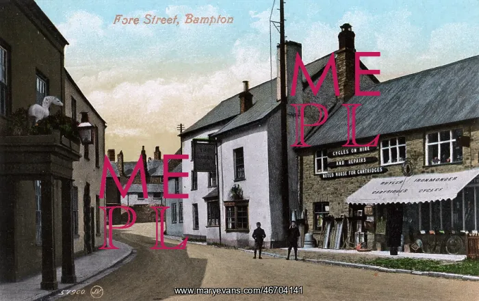 : Bampton, Devon - Fore Street : Bampton, Devon - Fore Street