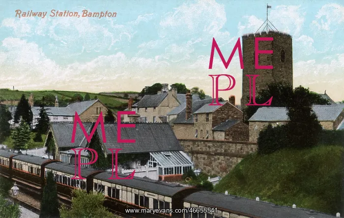  : Bampton, Devon - The Railway Station