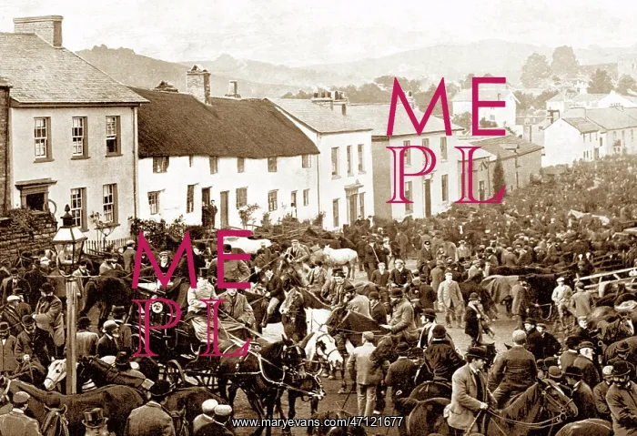  : Bampton Exmoor Pony Fair early 1900s