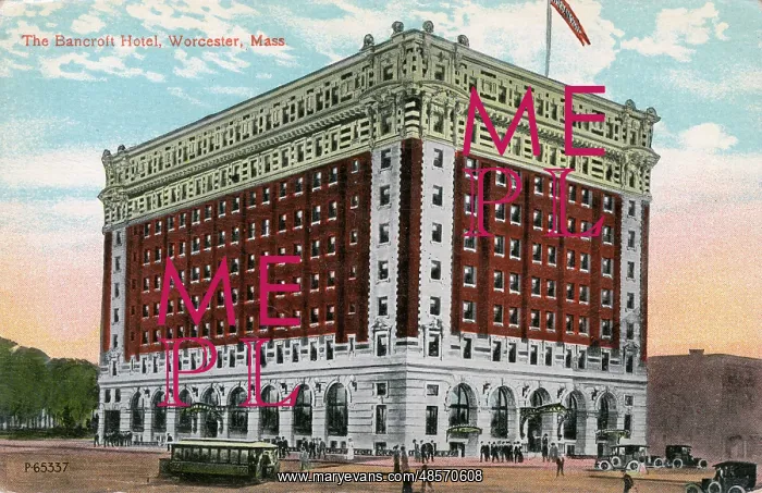 : Bancroft Hotel, Worcester, Massachusetts, USA : Bancroft Hotel, Worcester, Massachusetts, USA