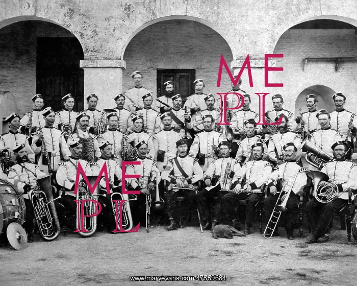 : Band of the 77th Regiment, India : Band of the 77th Regiment, India