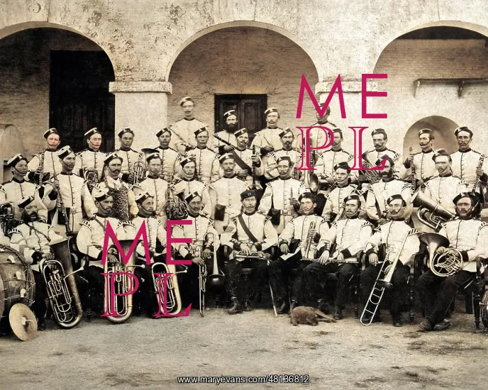 : Band of the 77th Regiment, India : Band of the 77th Regiment, India
