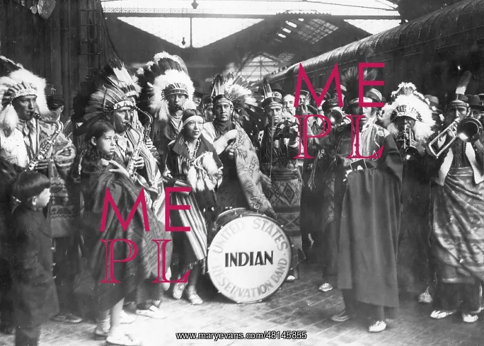 : Band from the Indian reservation, 1931 : Band from the Indian reservation, 1931