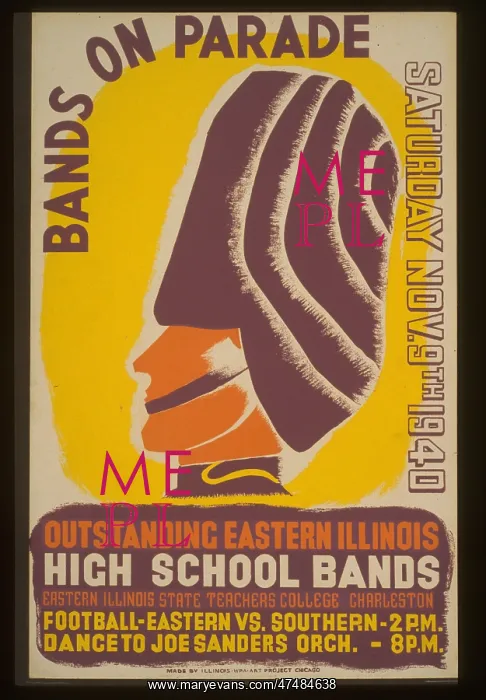 : Bands on parade outstanding eastern Illinois high school ban : Bands on parade outstanding eastern Illinois high school ban
