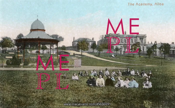 : The Bandstand and Academy, Alloa : The Bandstand and Academy, Alloa
