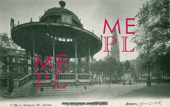  : Bandstand - Place Verte, Antwerp, Belgium