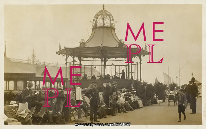  : Bandstand, Seaside 1910