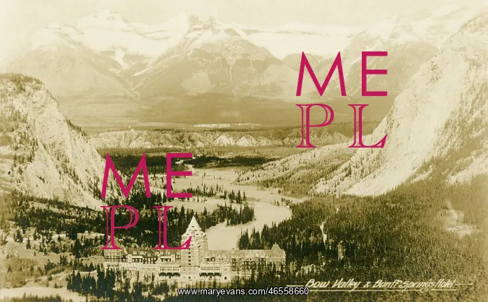  : Banff Springs Hotel - Bow Valley, Canada