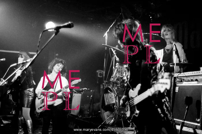 : The Bangles live on stage at The Marquee Club : The Bangles live on stage at The Marquee Club