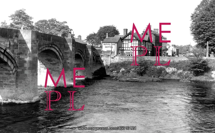  : Bangor-Is-Coed, Bridge c1955