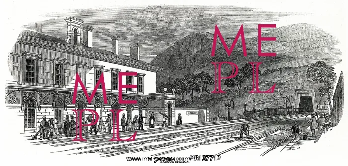 : Bangor station 1848 : Bangor station 1848