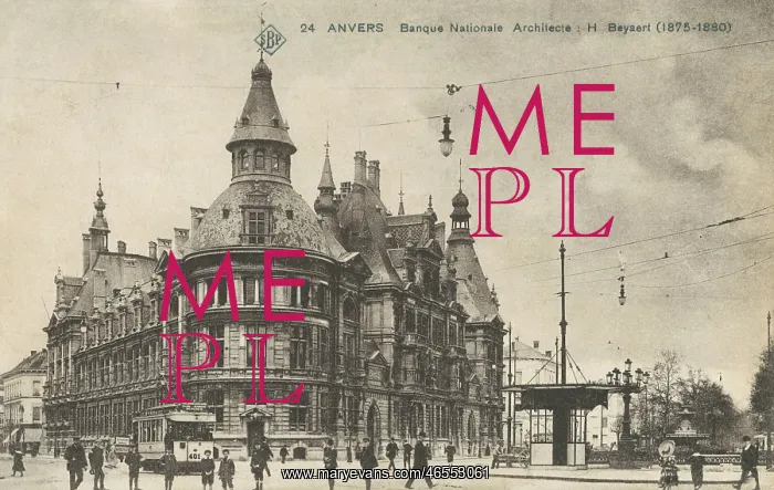 : Banque Nationale at Antwerp, Belgium : Banque Nationale at Antwerp, Belgium