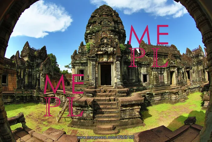  : Banteay Samre, Khmer Temple in Angkor, Siem Reap, Cambodia