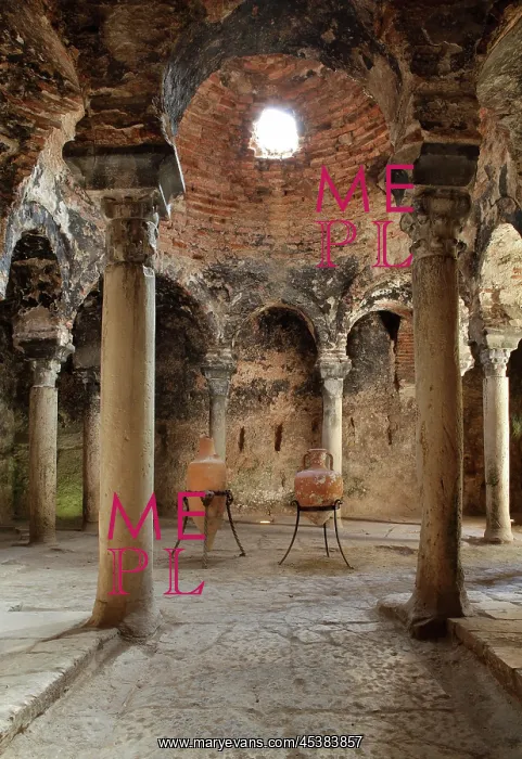 : The Banys Arabs or Arab Baths, Palma de Mallorca : The Banys Arabs or Arab Baths, Palma de Mallorca