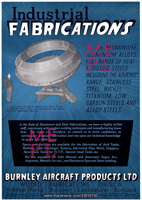 : BAP Burnley Aircraft Products. Precision : BAP Burnley Aircraft Products. Precision