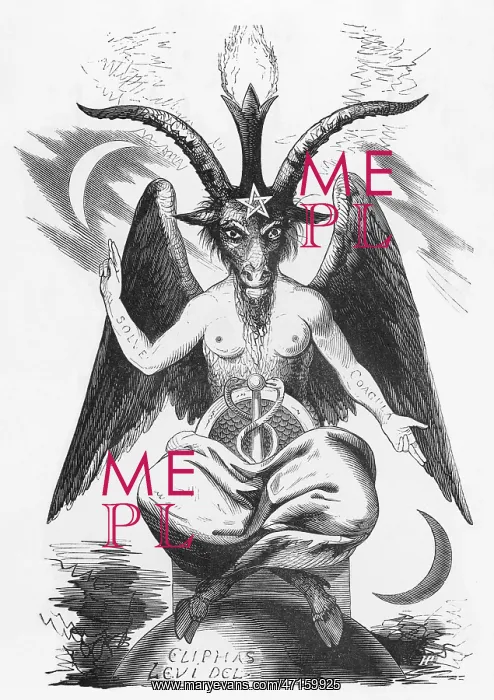 : Baphomet by Eliphas Levi - Equilibrium of Opposites : Baphomet by Eliphas Levi - Equilibrium of Opposites