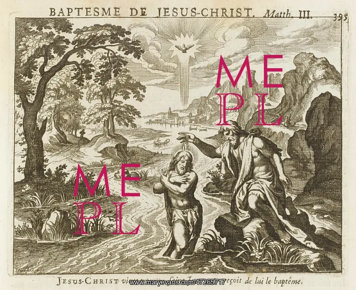 : BAPTISM JESUS / ROYAUMONT : BAPTISM JESUS / ROYAUMONT