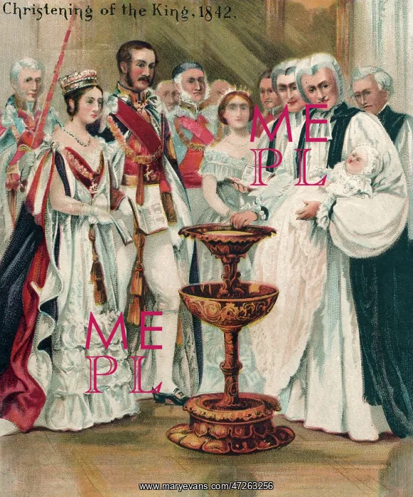 : Baptism of Prince Albert Edward 1942 : Baptism of Prince Albert Edward 1942