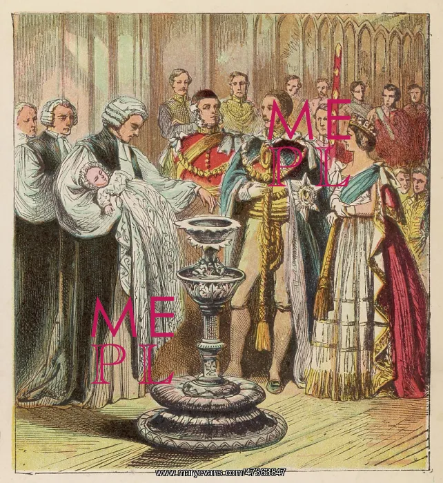 : Baptism of Prince Albert Edward 1942 : Baptism of Prince Albert Edward 1942