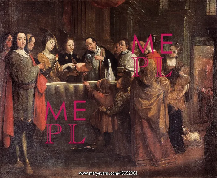 : Baptism of Saint Francis : Baptism of Saint Francis