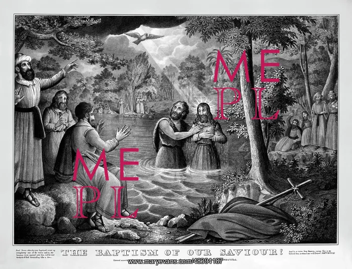  : The baptism of our savior, Jesus Christ