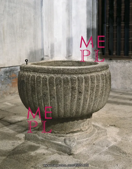 : Baptismal font : Baptismal font