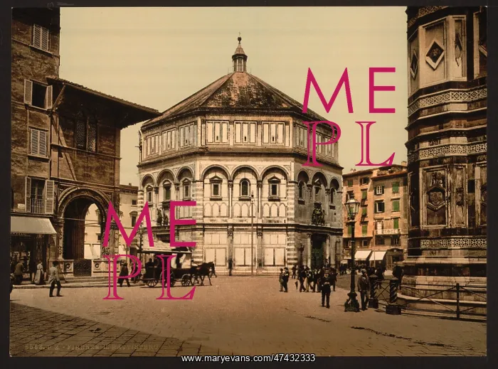 : The Baptistry, Florence, Italy : The Baptistry, Florence, Italy