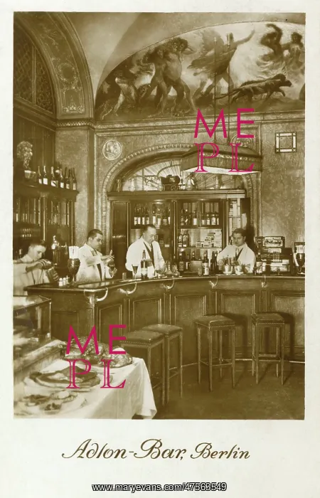  : Bar in the Adlon Hotel, Berlin, Germany