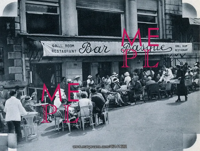 : Bar Basque at Biarritz, 1934 : Bar Basque at Biarritz, 1934