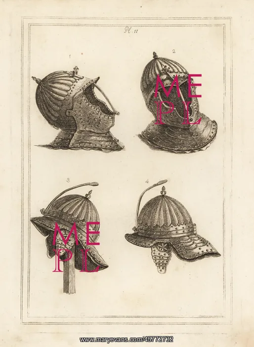 : Bar helmet and one with a spring for a panache : Bar helmet and one with a spring for a panache