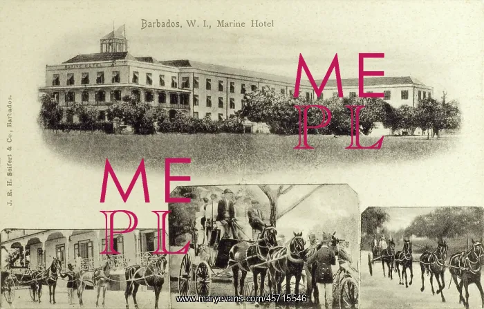 : Barbados. The West Indies Hotel, Barbados : Barbados. The West Indies Hotel, Barbados