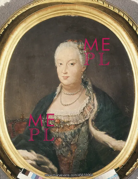: BARBARA de Braganza (1711-1758). Queen of Spain : BARBARA de Braganza (1711-1758). Queen of Spain