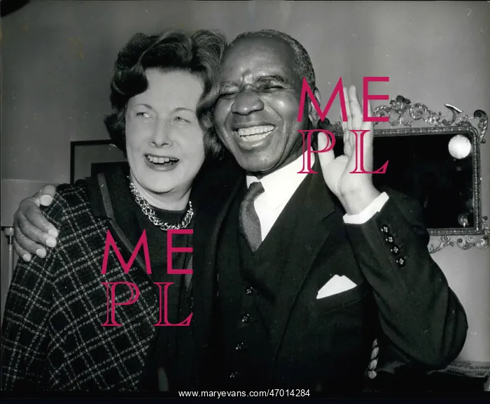 : Barbara Castle and Dr Hastings Banda of Malawi : Barbara Castle and Dr Hastings Banda of Malawi