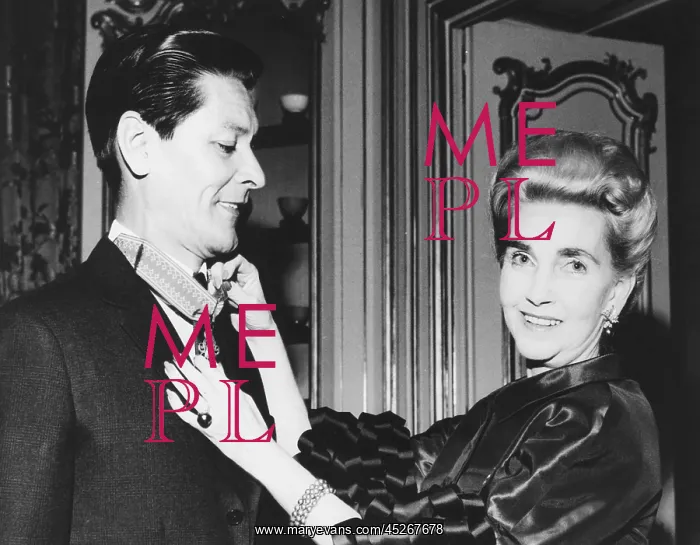 : Barbara Hutton with her 7th husband, Prince Pierre : Barbara Hutton with her 7th husband, Prince Pierre