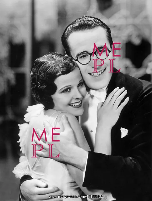 : Barbara Kent and Harold Lloyd in Feet First, 1930 : Barbara Kent and Harold Lloyd in Feet First, 1930