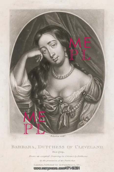 : Barbara Villiers Cleveland : Barbara Villiers Cleveland