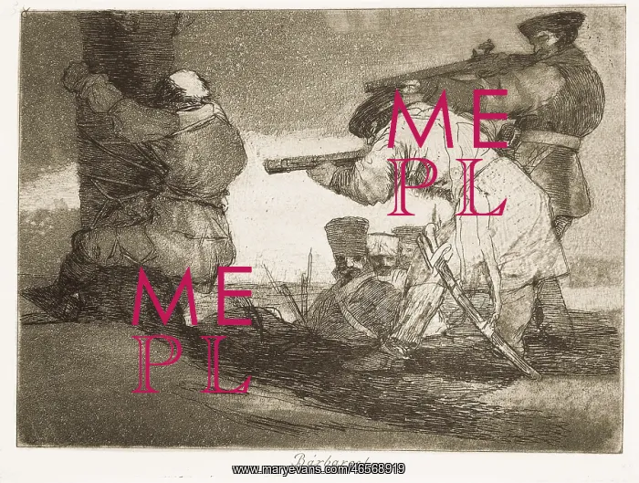 : Barbarians!. Plate 38 of The Disasters of War : Barbarians!. Plate 38 of The Disasters of War