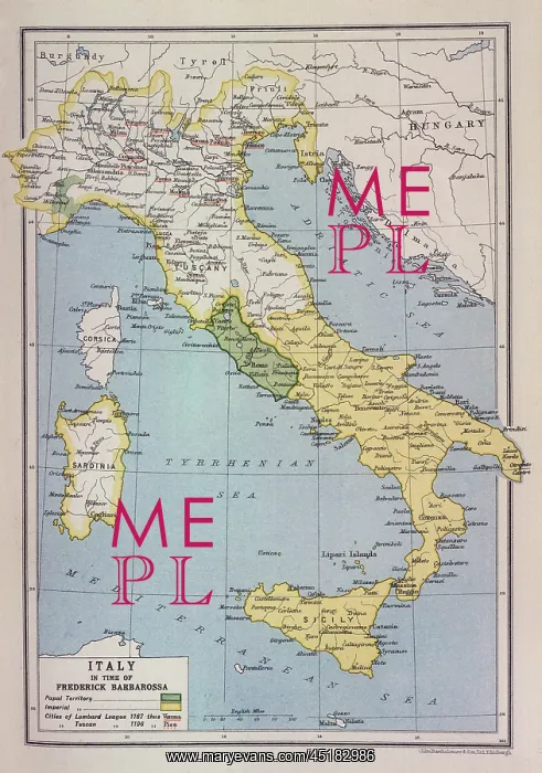 : BARBAROSSA-ERA ITALY MAP : BARBAROSSA-ERA ITALY MAP