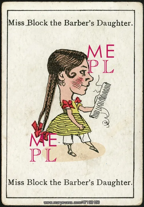: BARBER / MISS BLOCK : BARBER / MISS BLOCK