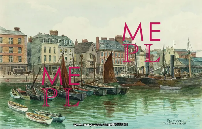 : The Barbican, Plymouth, Devon : The Barbican, Plymouth, Devon