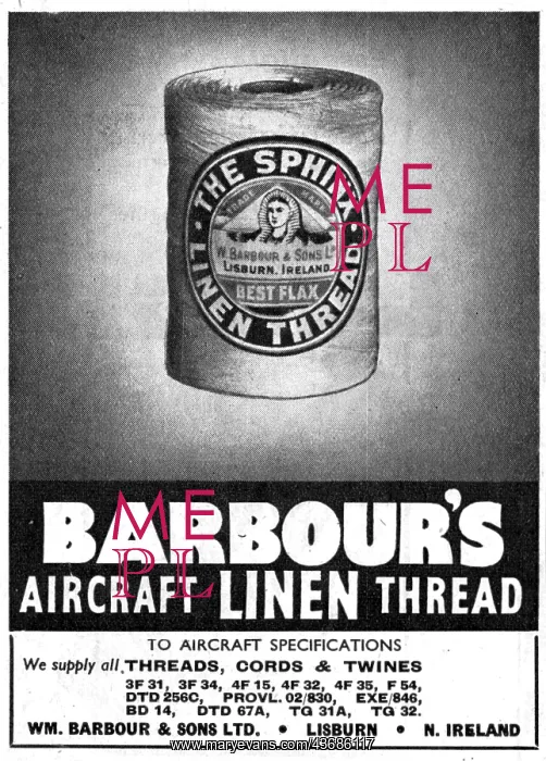 : Barbour Aircraft Linen Thread : Barbour Aircraft Linen Thread