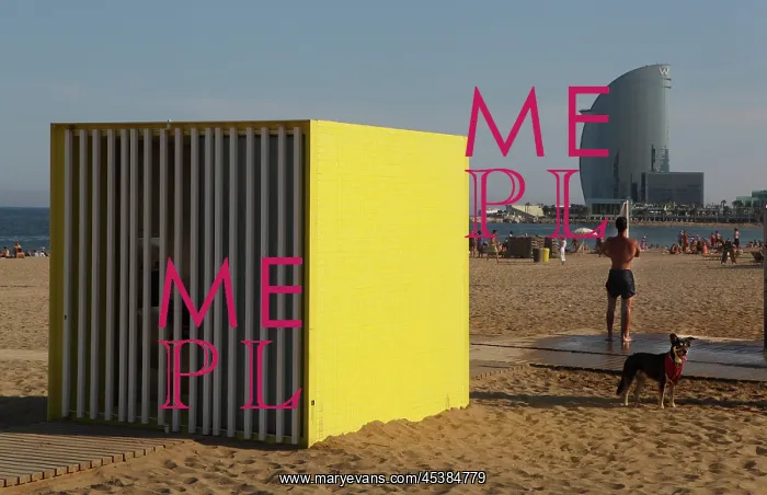 : Barceloneta beach, Barcelona, Spain : Barceloneta beach, Barcelona, Spain
