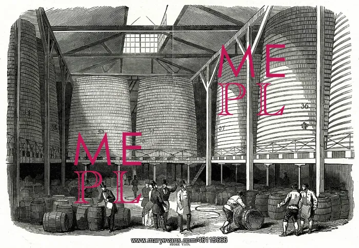 : Barclay and Perkins Brewery 1847 : Barclay and Perkins Brewery 1847