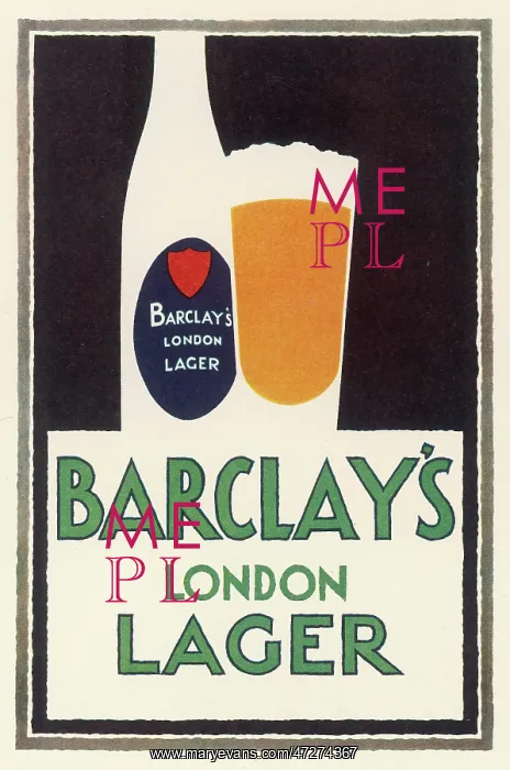 : Barclays Lager Beer Advertisement : Barclays Lager Beer Advertisement