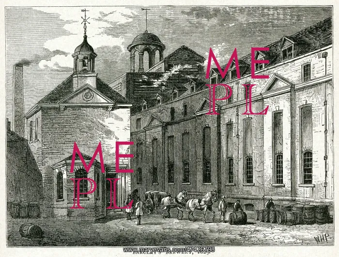 : Barclay's and Parkins Brewery 1829 : Barclay's and Parkins Brewery 1829