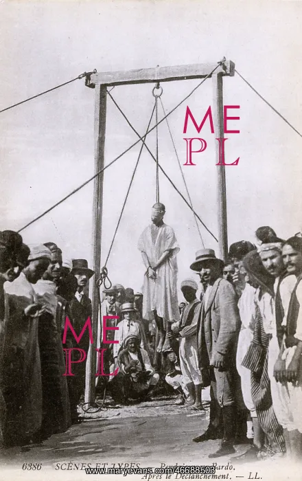 : Bardo, Tunisia - After an Execution by Hanging : Bardo, Tunisia - After an Execution by Hanging