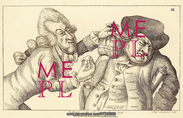  : BARE-FACED BRIBERY 1773