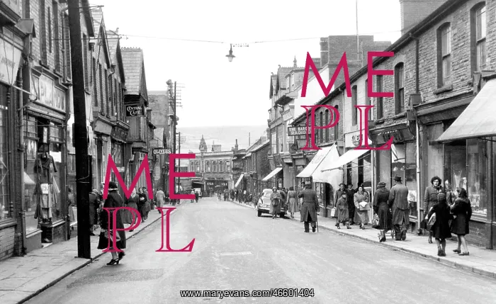  : Bargoed, Hanbury Road 1952