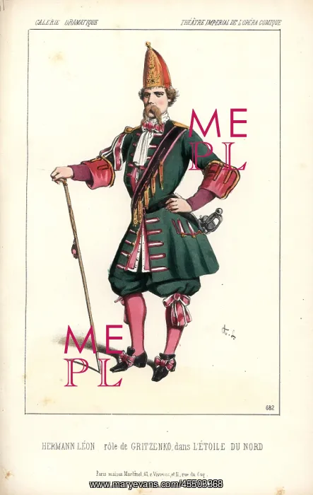 : Baritone opera singer Leonard Hermann-Leon : Baritone opera singer Leonard Hermann-Leon