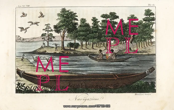 : Bark canoe of the extinct Tasmanian aborigines : Bark canoe of the extinct Tasmanian aborigines